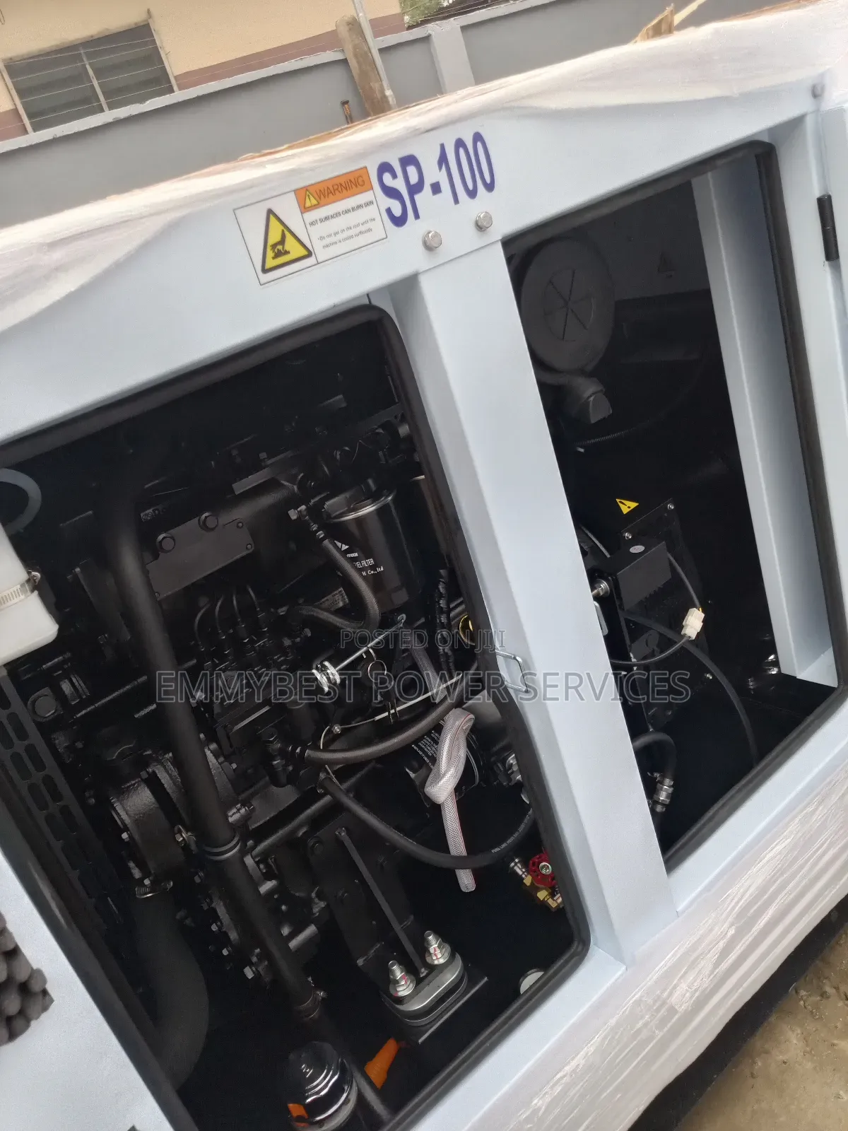 100kva Perkins Brand New Soundproof Generator