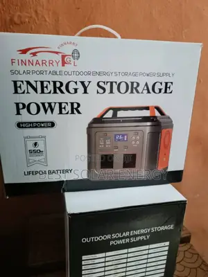 Energy Storage Solar Generator 550watt With Panel