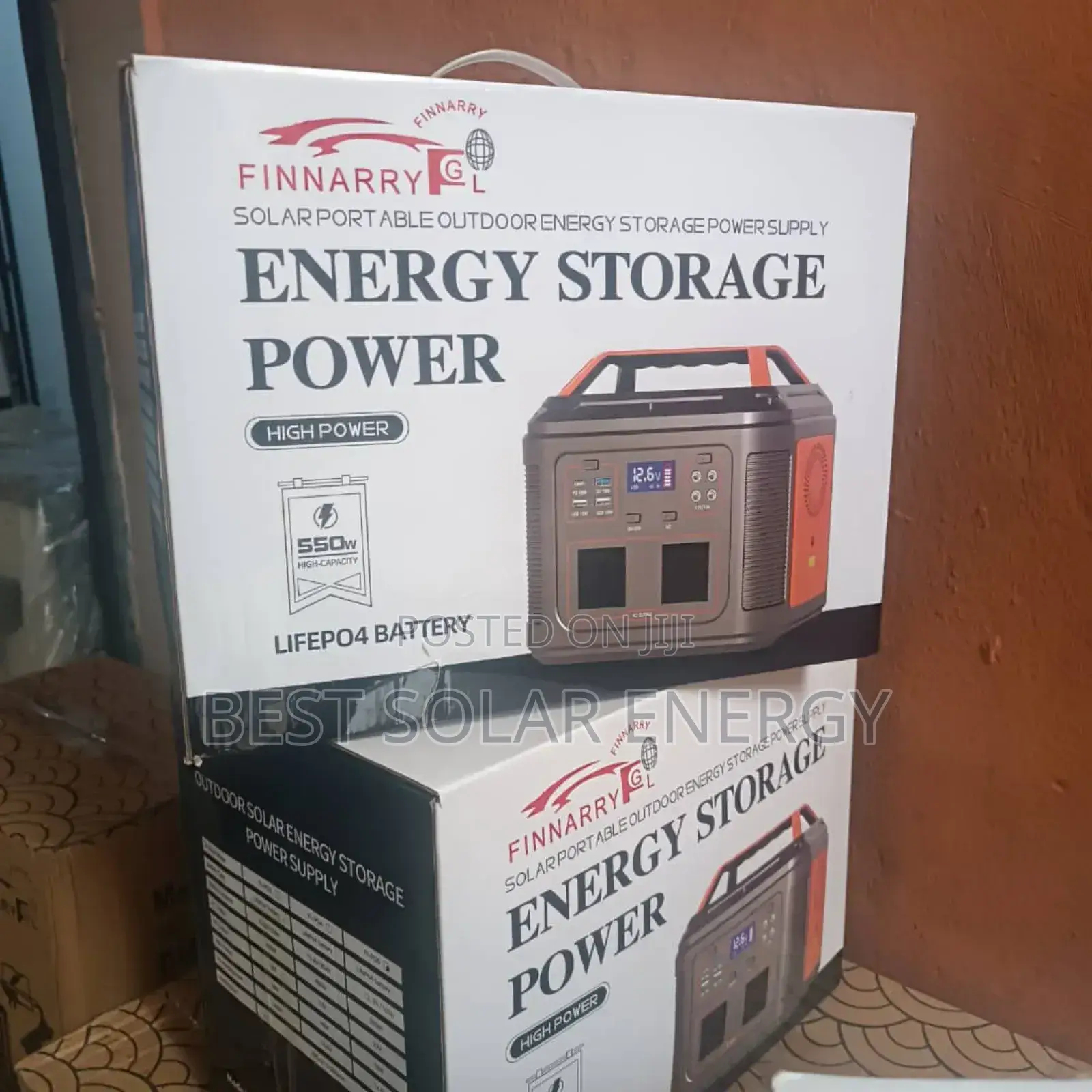 Energy Storage Solar Generator 550watt With Panel