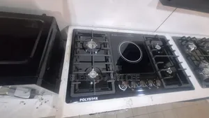 Brand New Polystar Cabinet 4gas 1electric (Metal Black) Automatic 90cm