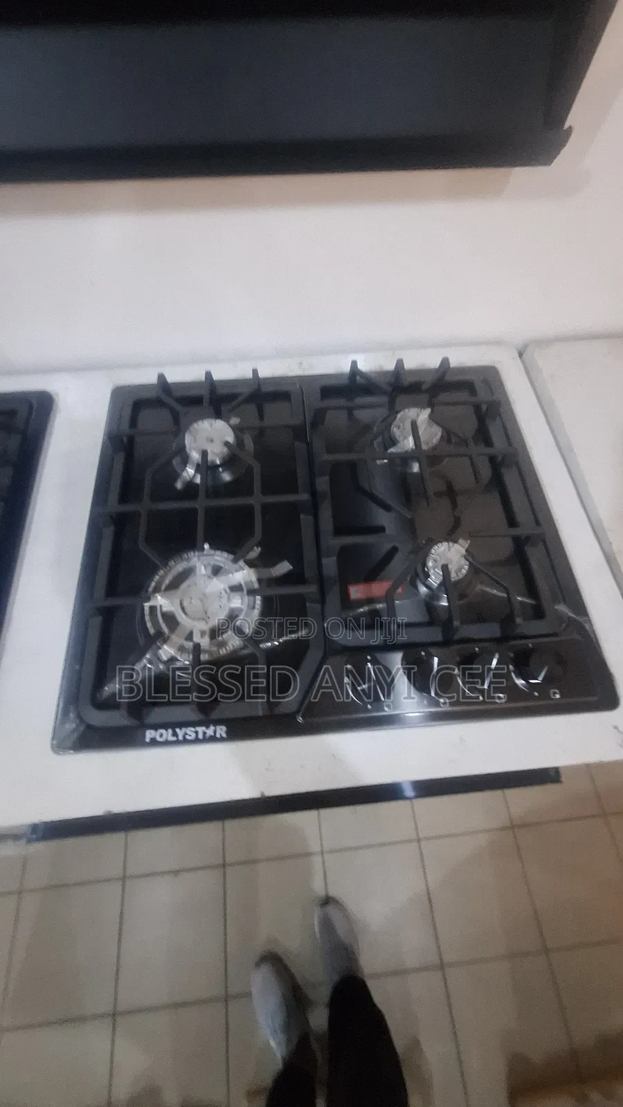 New Polystar 60cm Cabinet All Gas Burners Automatic Ignition Cast Iron