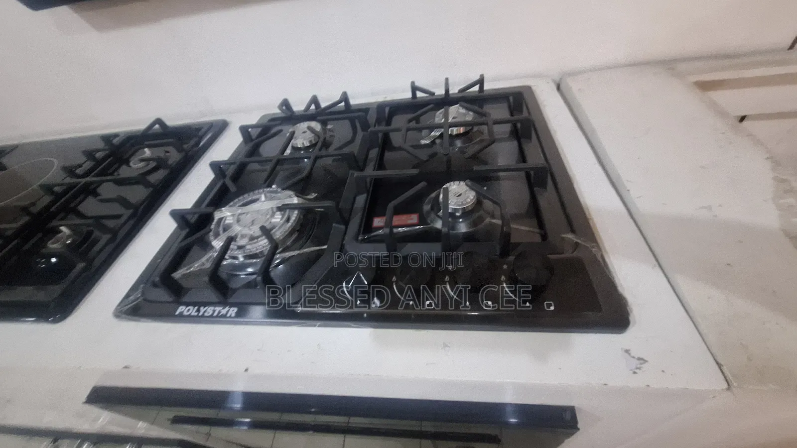 New Polystar 60cm Cabinet All Gas Burners Automatic Ignition Cast Iron