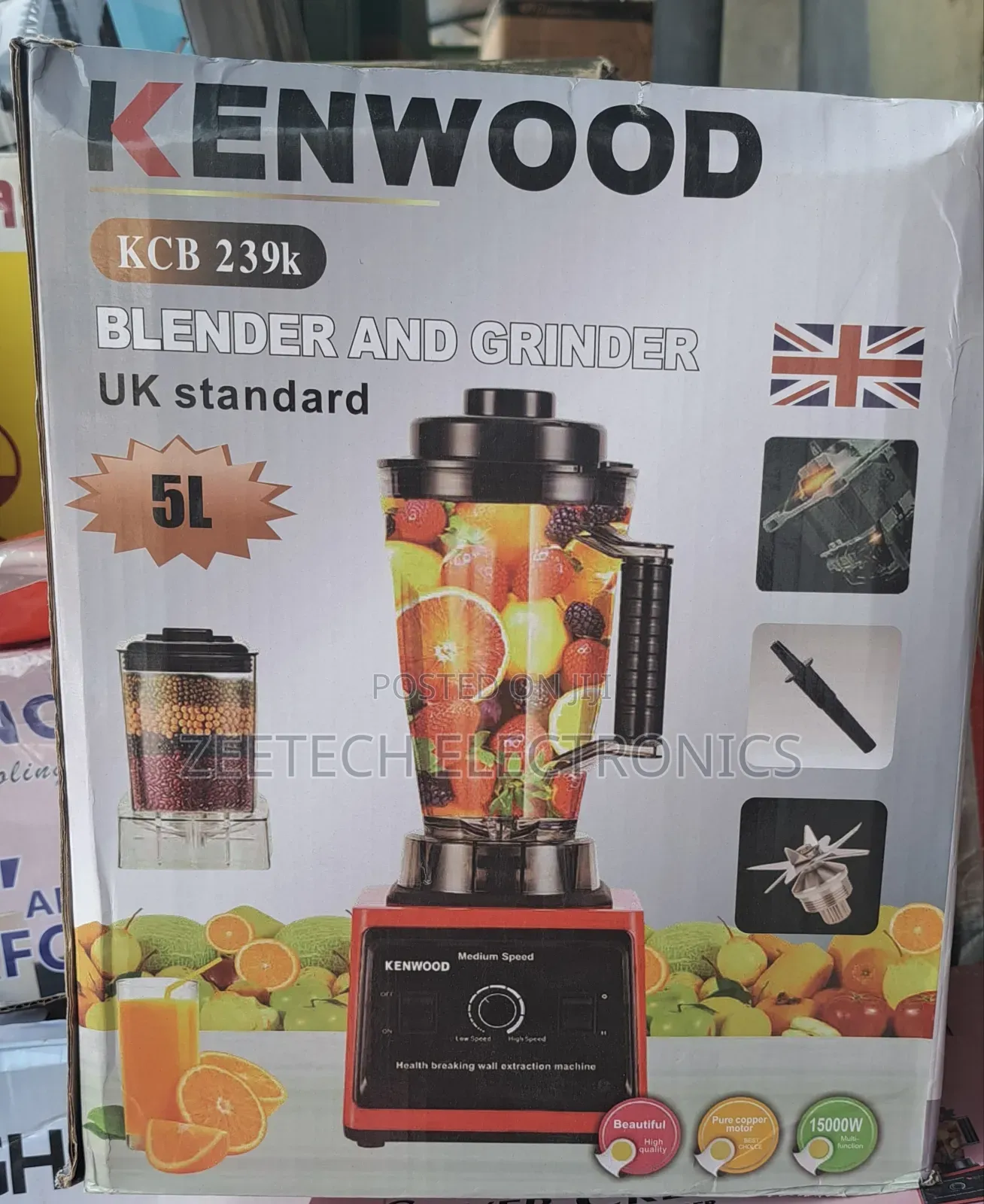 Kenwood 5l Blender and Grinder.