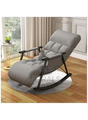 Grey Adult Rocking Chair