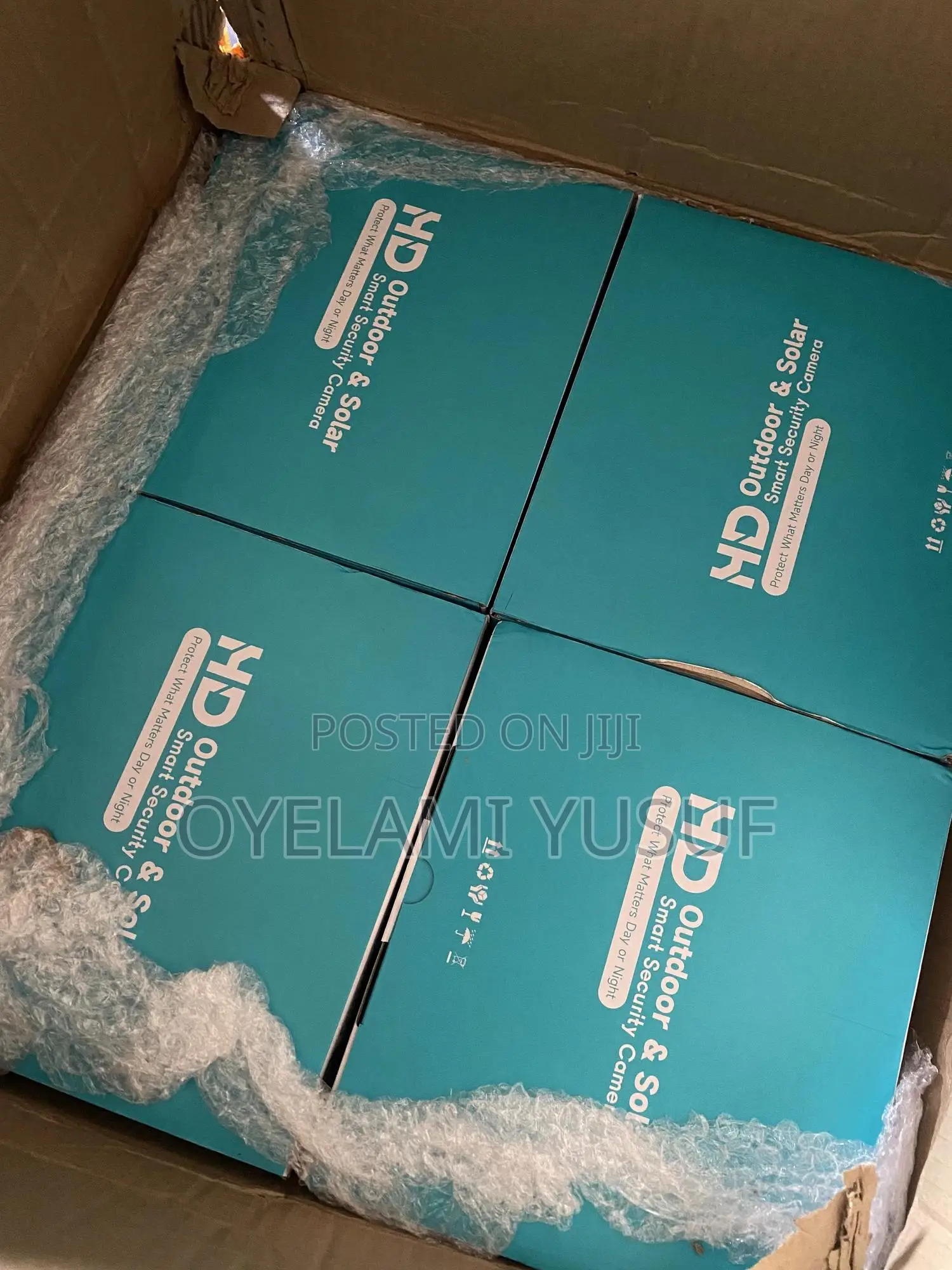 V380pro 3lens Solar CCTV Camera( 4g , Wifi )