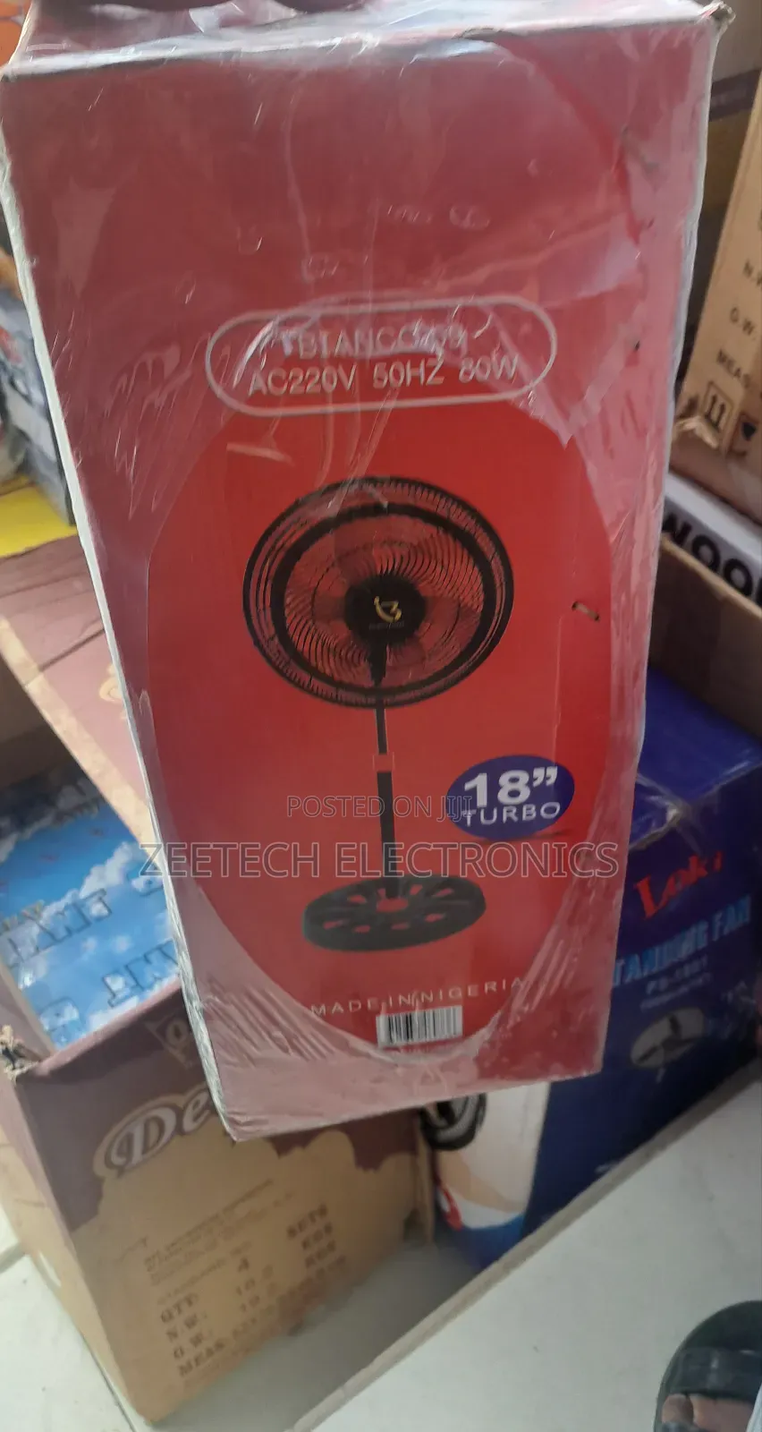 Bianco Standing Fan