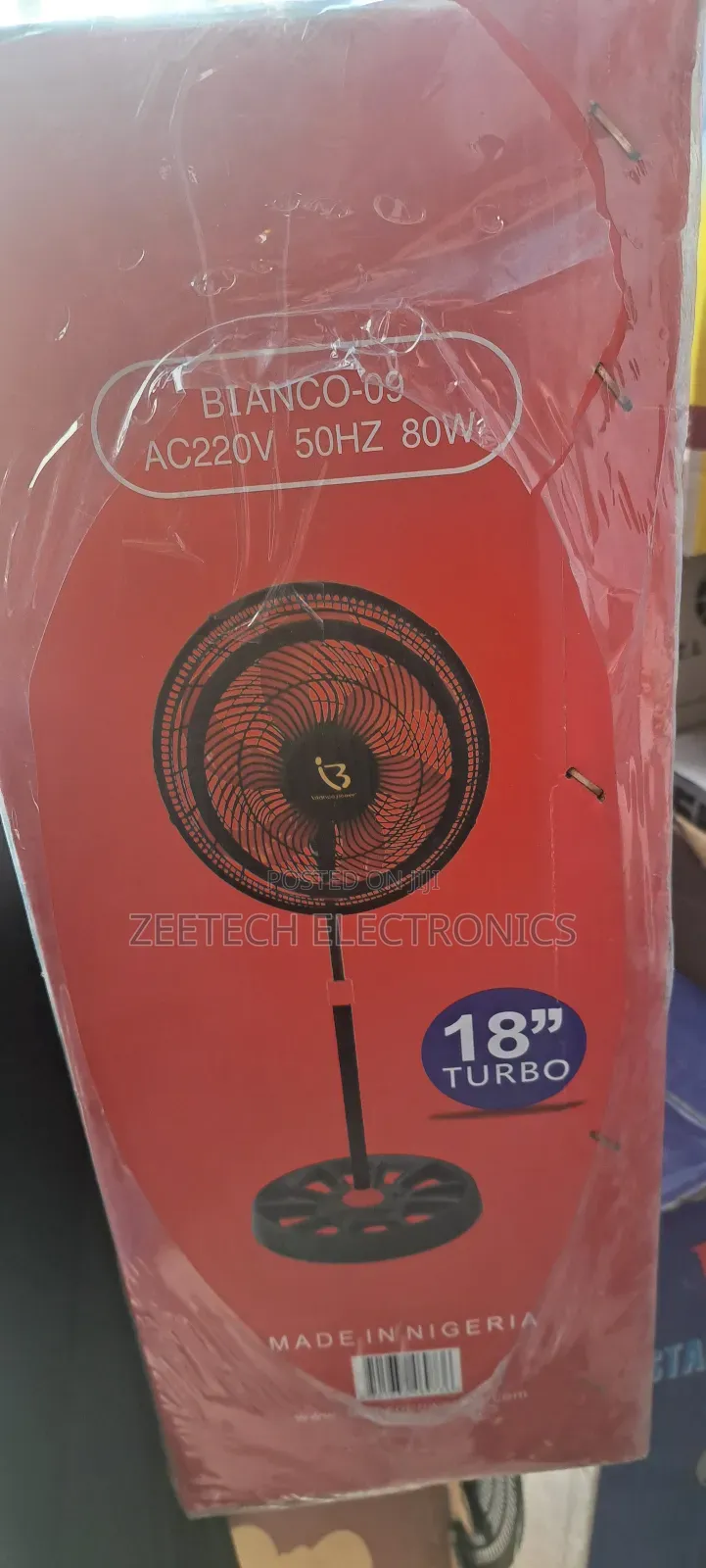 Bianco Standing Fan
