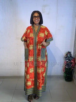Ankara Long Kimono Jacket