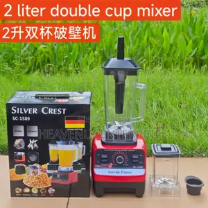 *On Sales*Silver Crest 2l Double Cup Heavy Duty Blender