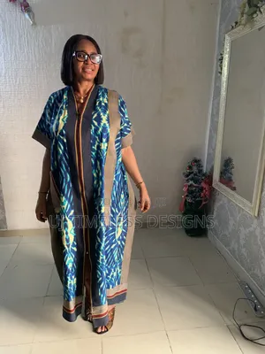 Ankara Long Kimono Jacket
