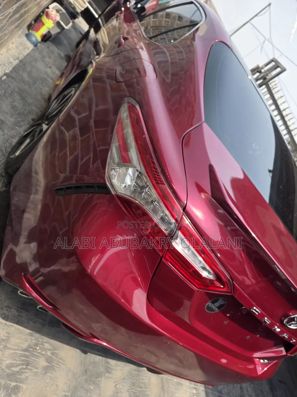 Toyota Camry 2018 Red