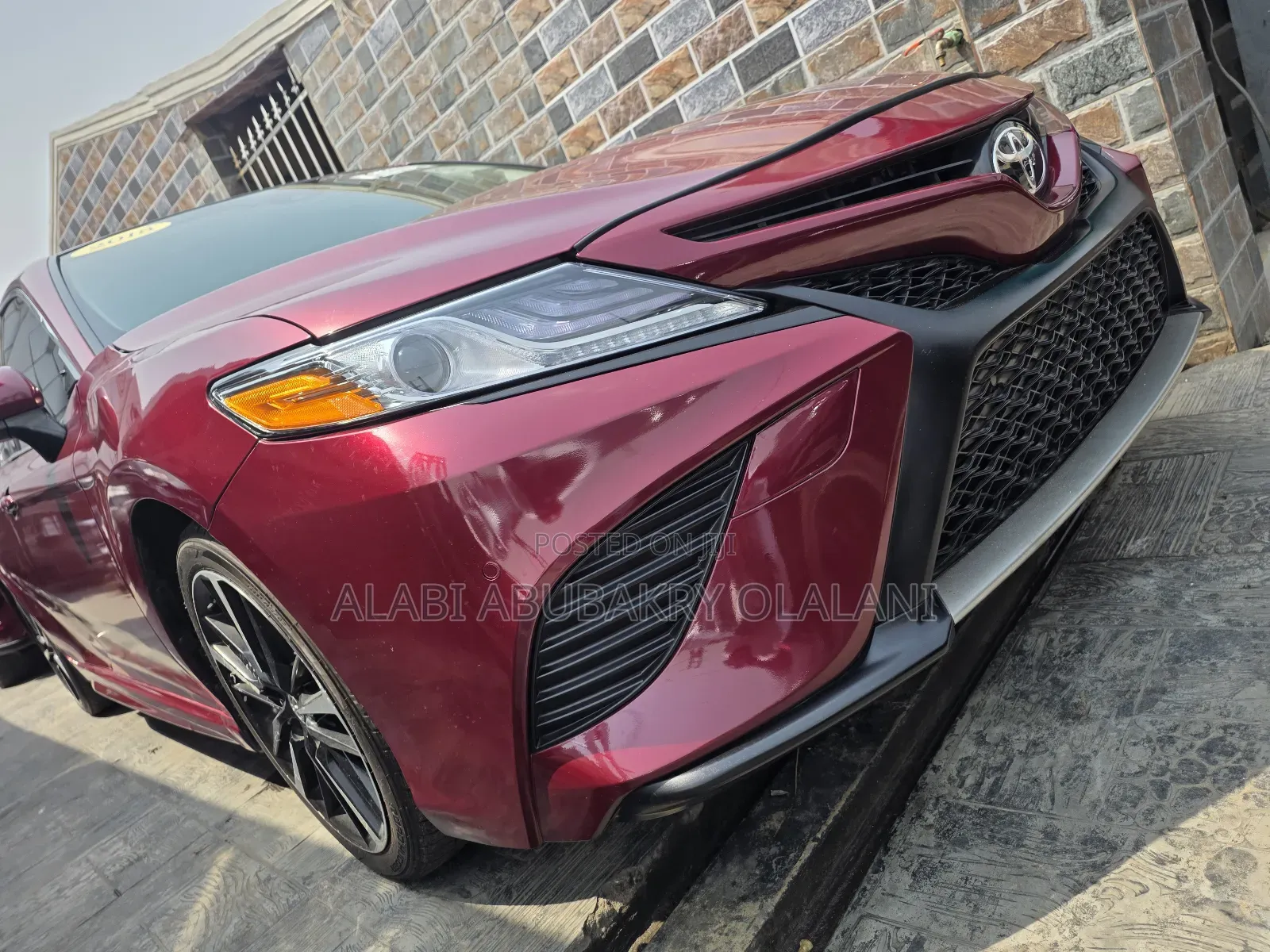 Toyota Camry 2018 Red