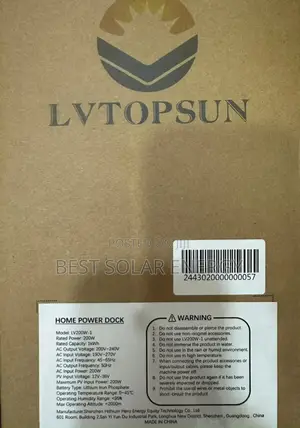Lvtopsun 1kwh Solar Generator