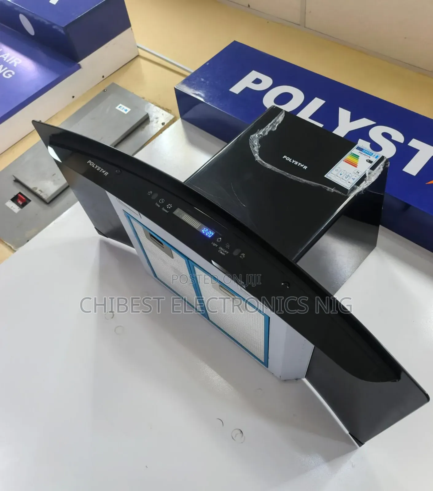 Original Polystar 90cm Inverter Digital Automatic Heat Extractor