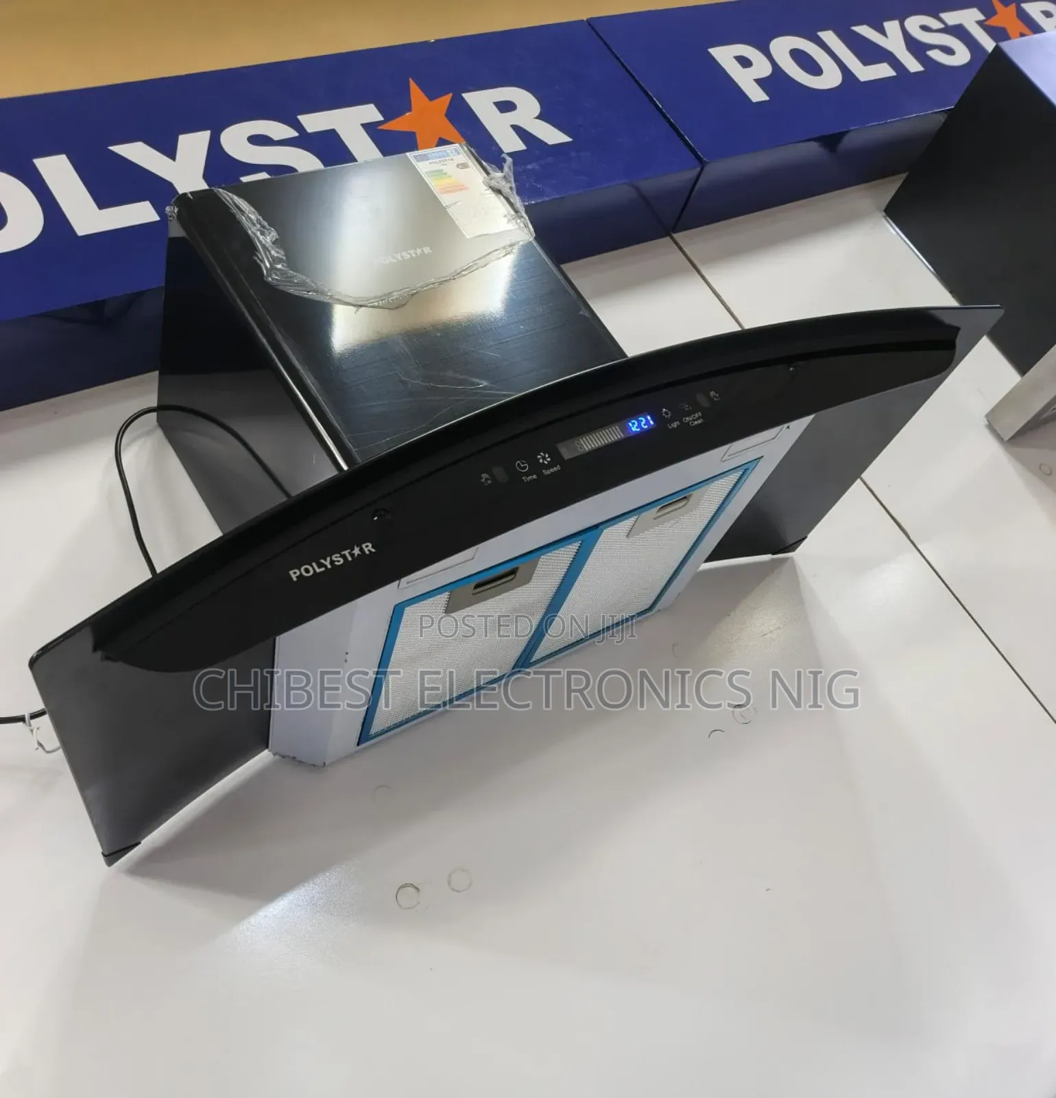 Original Polystar 90cm Inverter Digital Automatic Heat Extractor