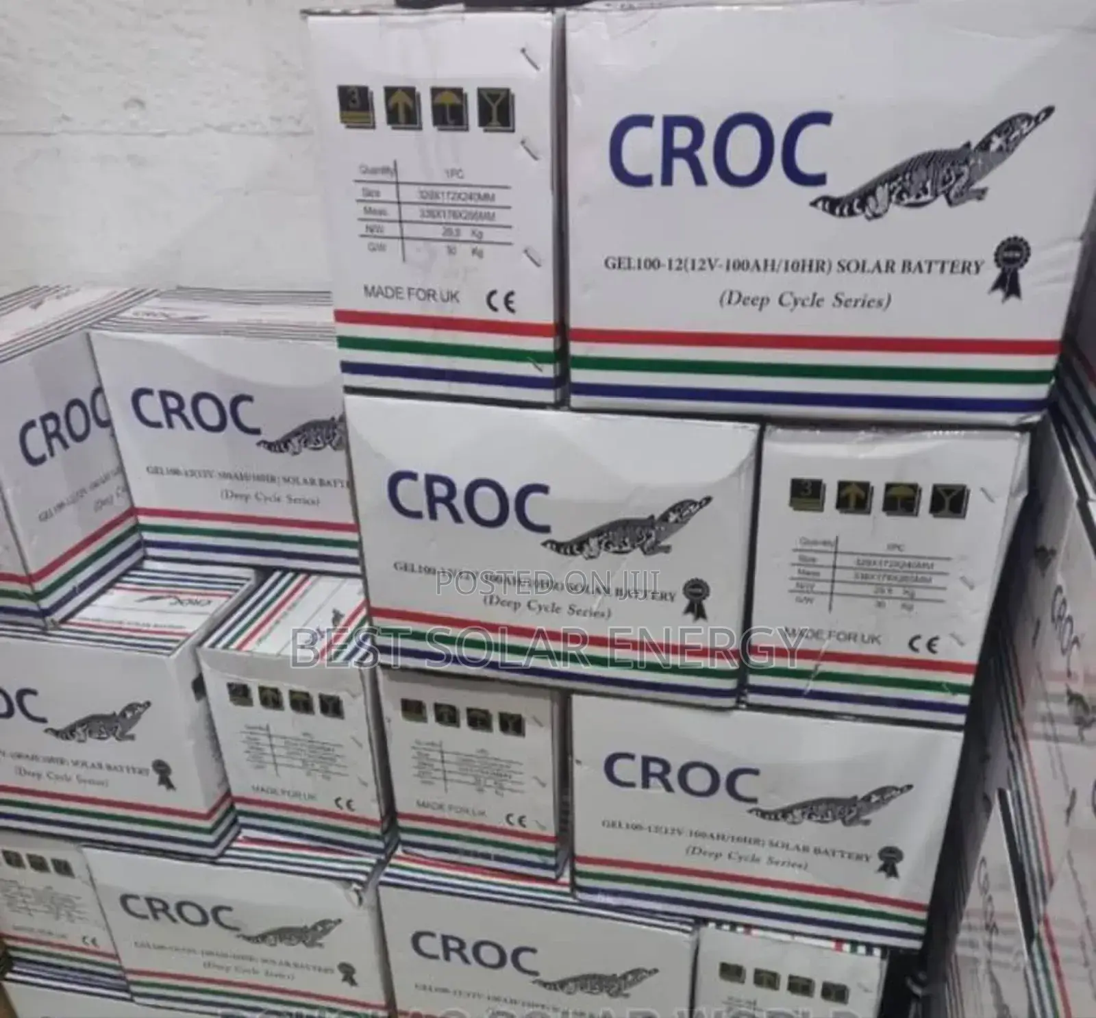 Croc Deep Cycle Battery 100ah