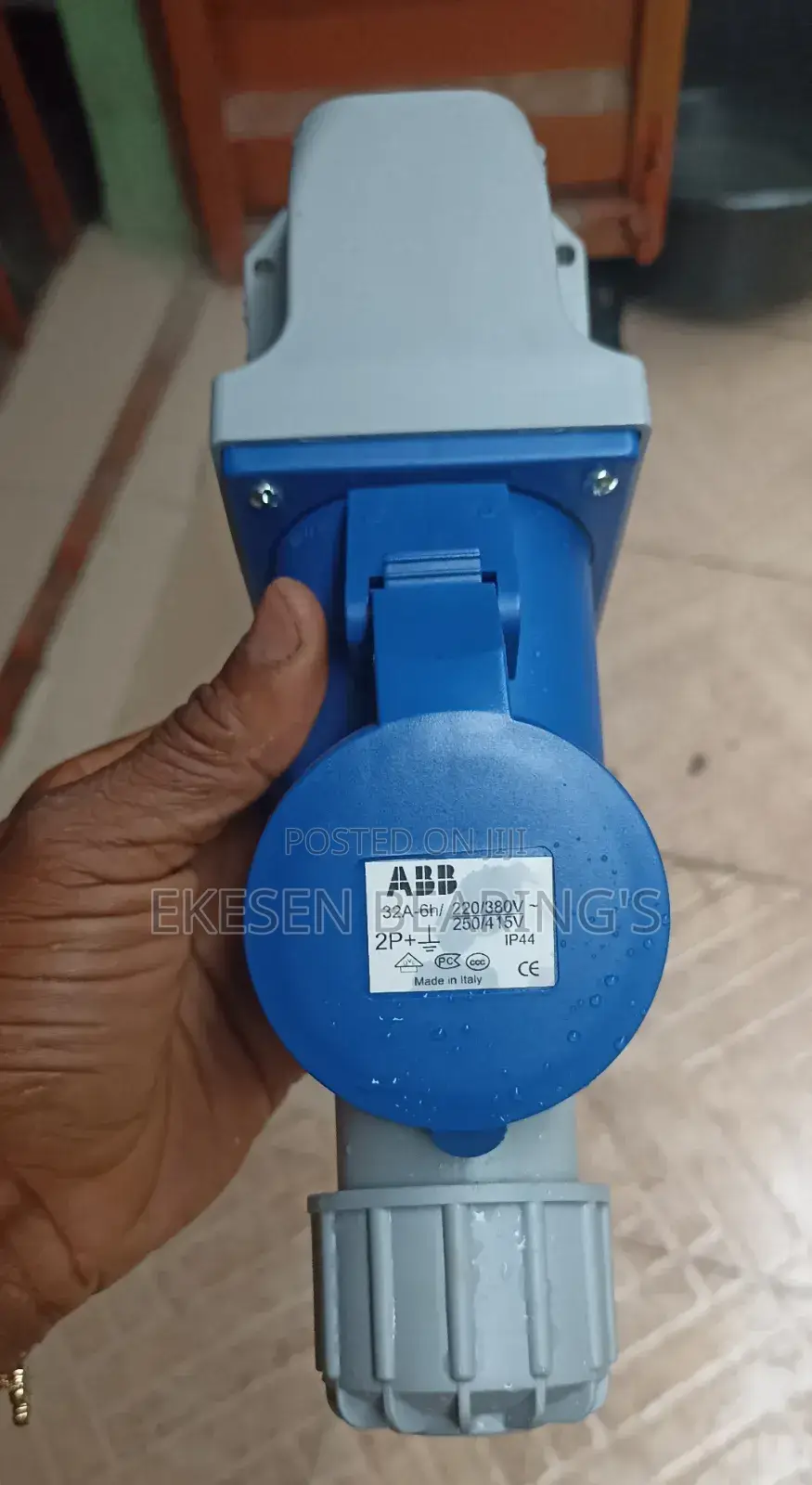 32 Amp 3 Pin Abb Socket