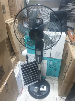 Powerful JCNS 16" Inches Solar Rechargeable Standing Fan