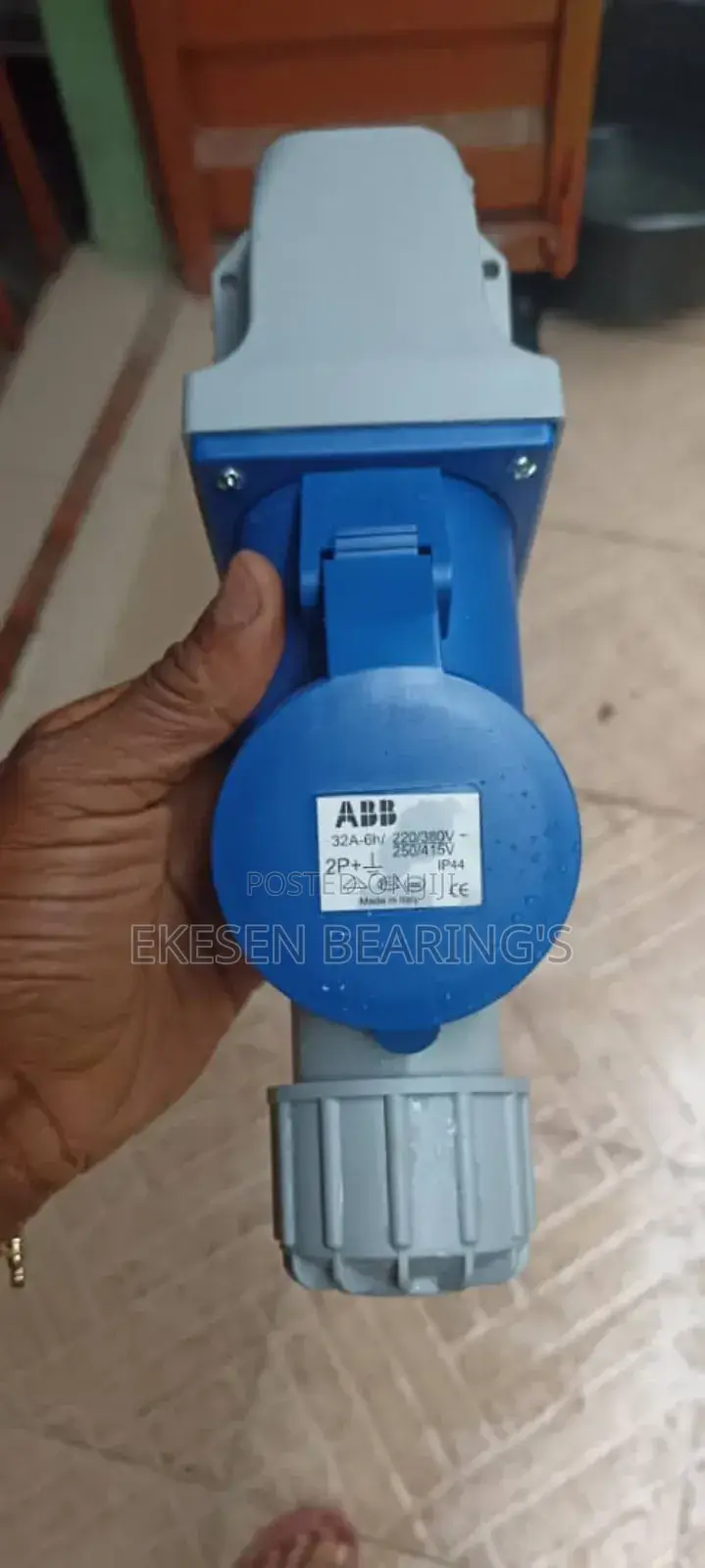 32 Amp 3 Pin Abb Socket