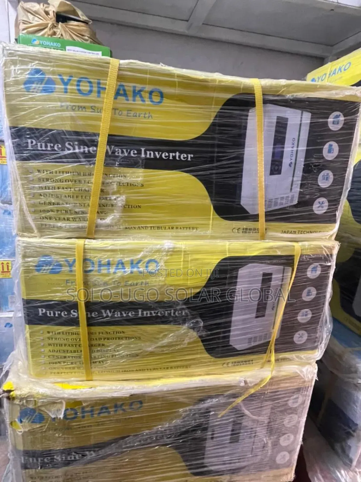 5kva 48v Yohako Non Hybrid Solar Inverter - Solo-ugo Solar Global Price ...