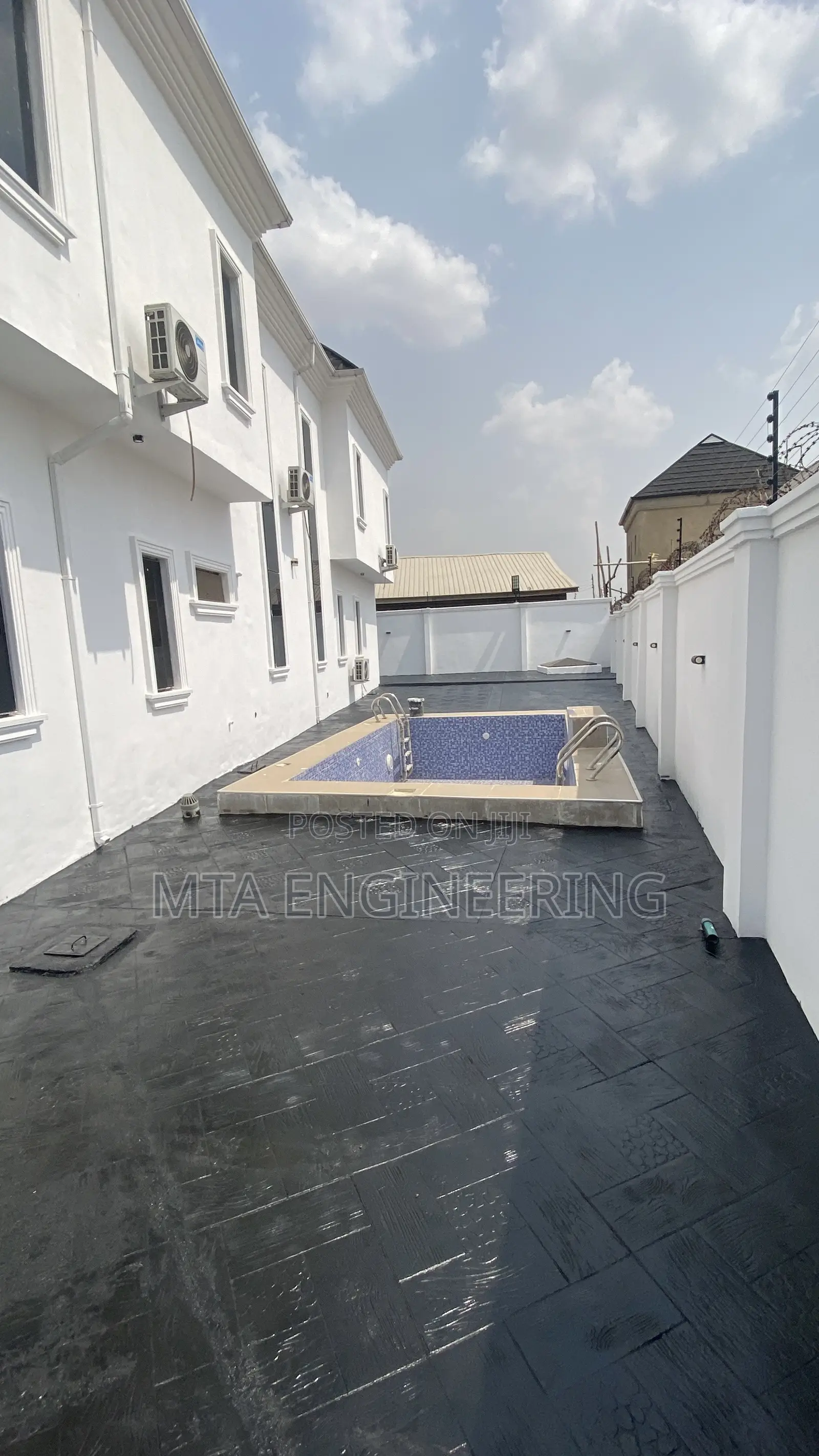 Stamping Swimming Pool