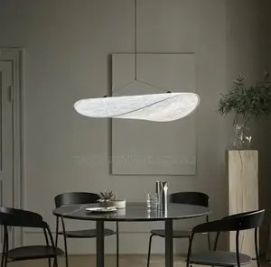 Pendant Lamp Nordic Vertigo Led Silk Pendant Light For Living Room