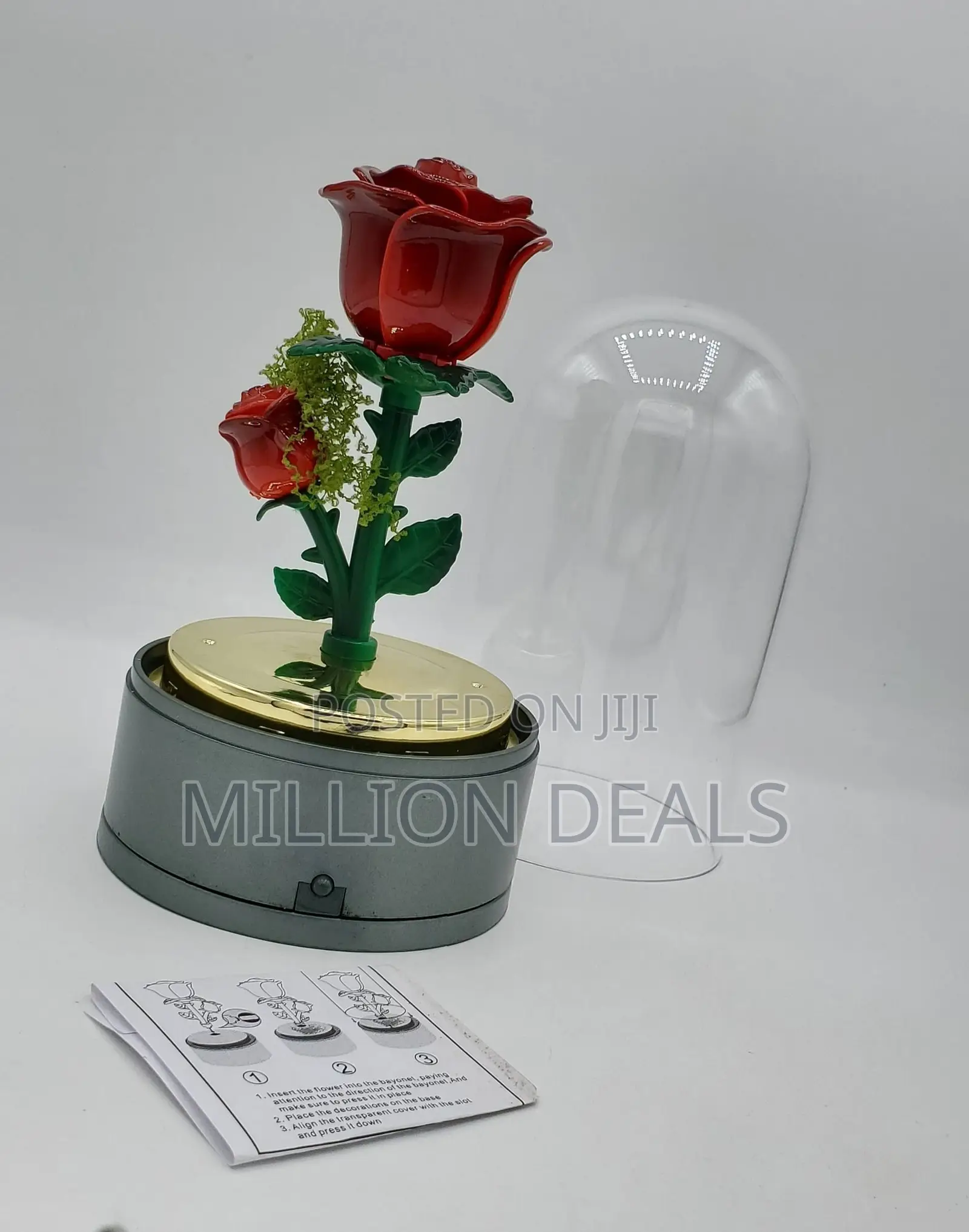 Unique Flower Music Box Gift Set