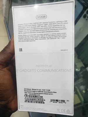 New Apple iPhone XS Max 512 GB Gold