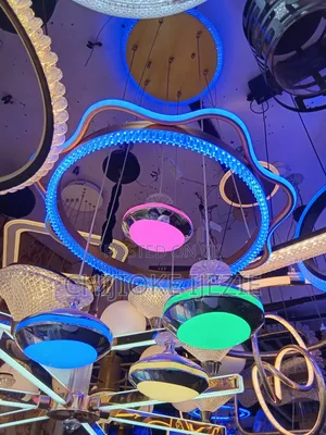 Modern Led Chandelier | Different Designs, 3 Colour Modes