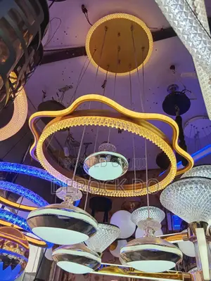 Modern Led Chandelier | Different Designs, 3 Colour Modes