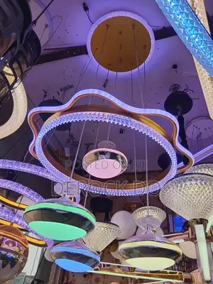 Modern Led Chandelier | Different Designs, 3 Colour Modes