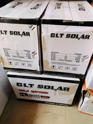 120ahms 12volts GLT Deep Cycle Battery