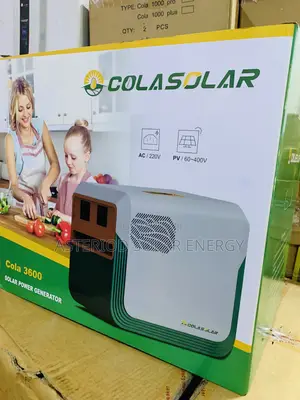 3.6kwh 48volts Cola Solar Power Generator