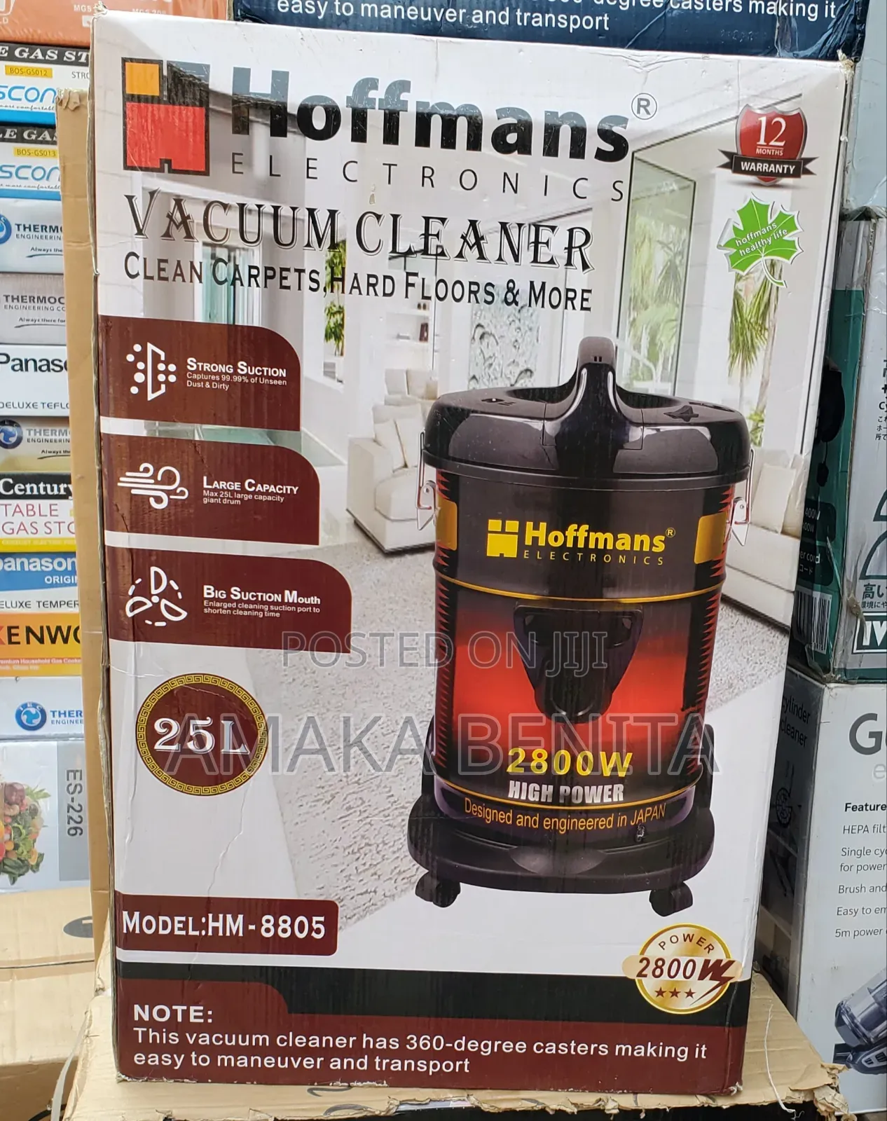 Hoffmann Vacuum Cleaner 25ltrs