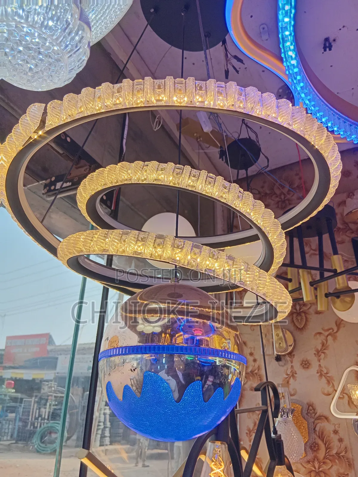 Luxury Led Chandelier With Colour Control