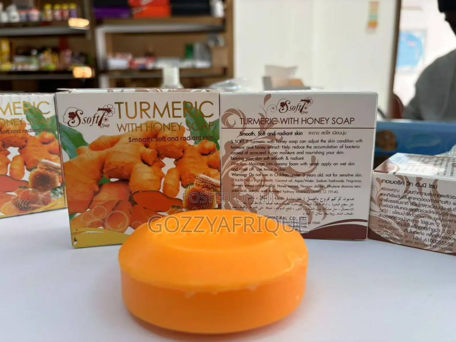 Tumeric And Honey Soap