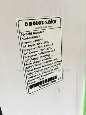 5kva 48volts Choice Hybrid Solar Inverter
