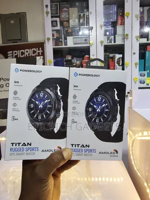 Powerology Titan Rugged Smart Watch – Gps, Waterproof Outdoor Ready
