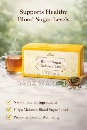 Vmax Blood Sugar Balance Tea