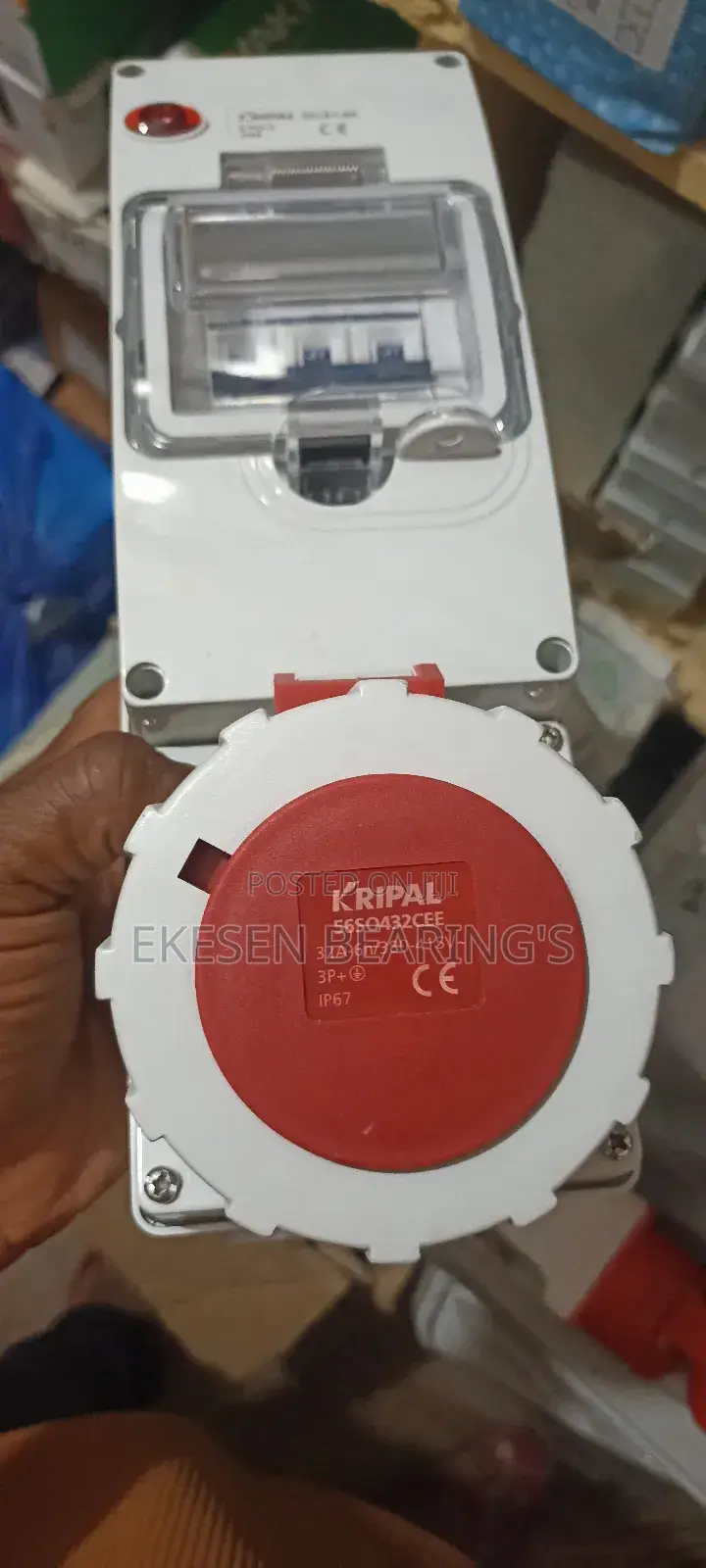Kripal Cee 32a Industrial Socket