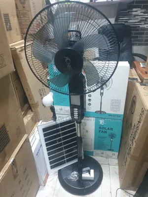 Powerful 16" JCNS Ac /Dc Fan With Panel and Dc Bulb