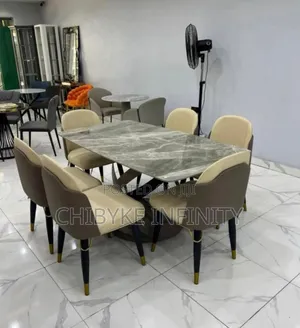 Brand New Imported Dining Table With 6 Chair Available to Pick Up