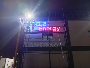 Light 2d and 3d Signage