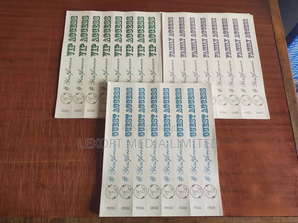 Event Tyvek Customized Wristbands (Paper Wristband )