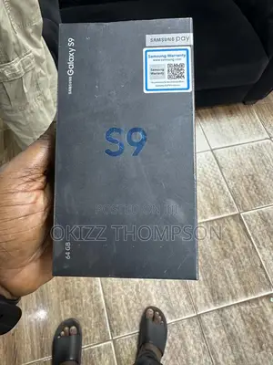 New Samsung Galaxy S9 64 GB Black