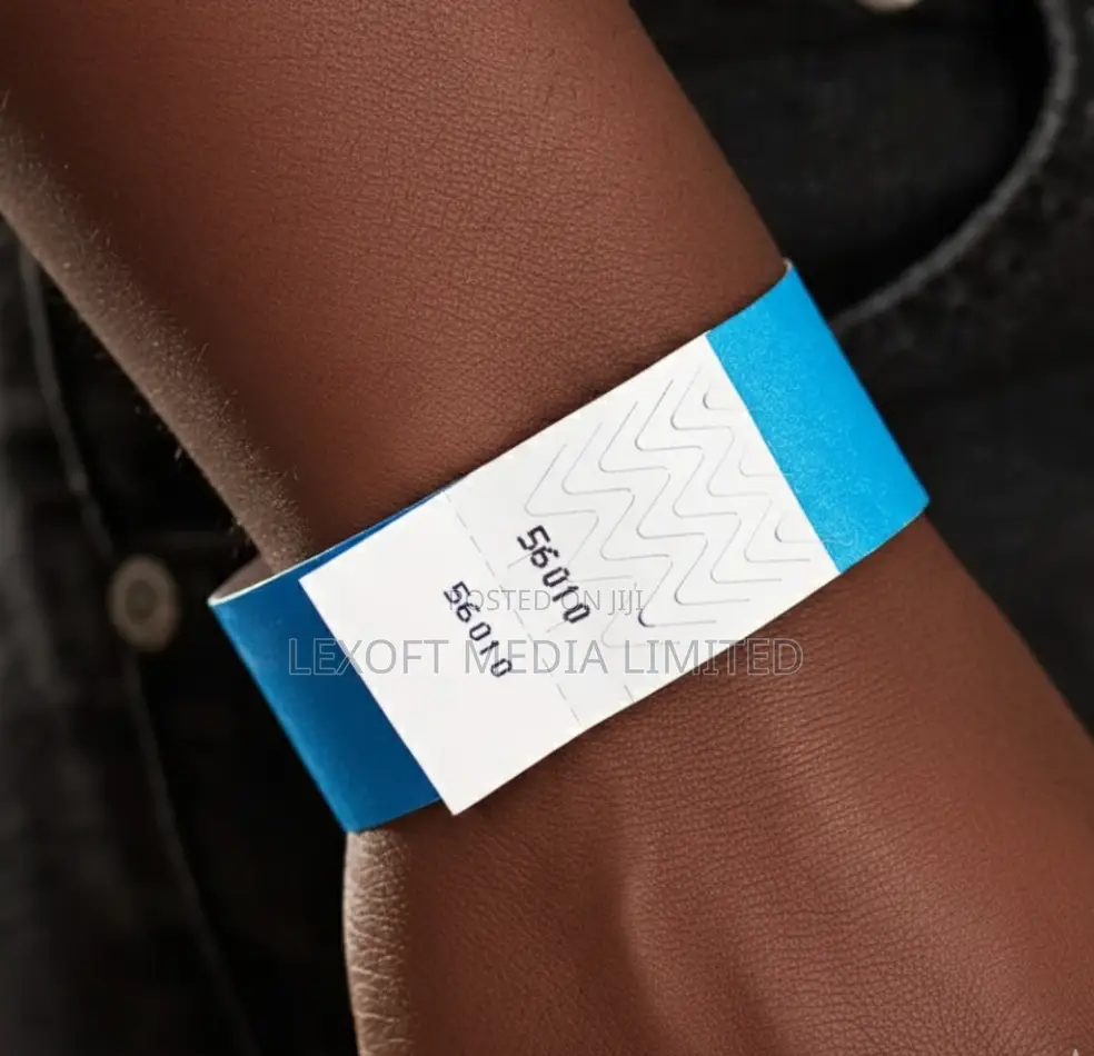 Event Tyvek Customized Wristbands (Paper Wristband )