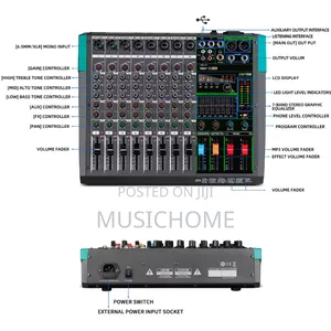 8 Channels Mixer