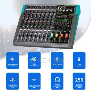 8 Channels Mixer