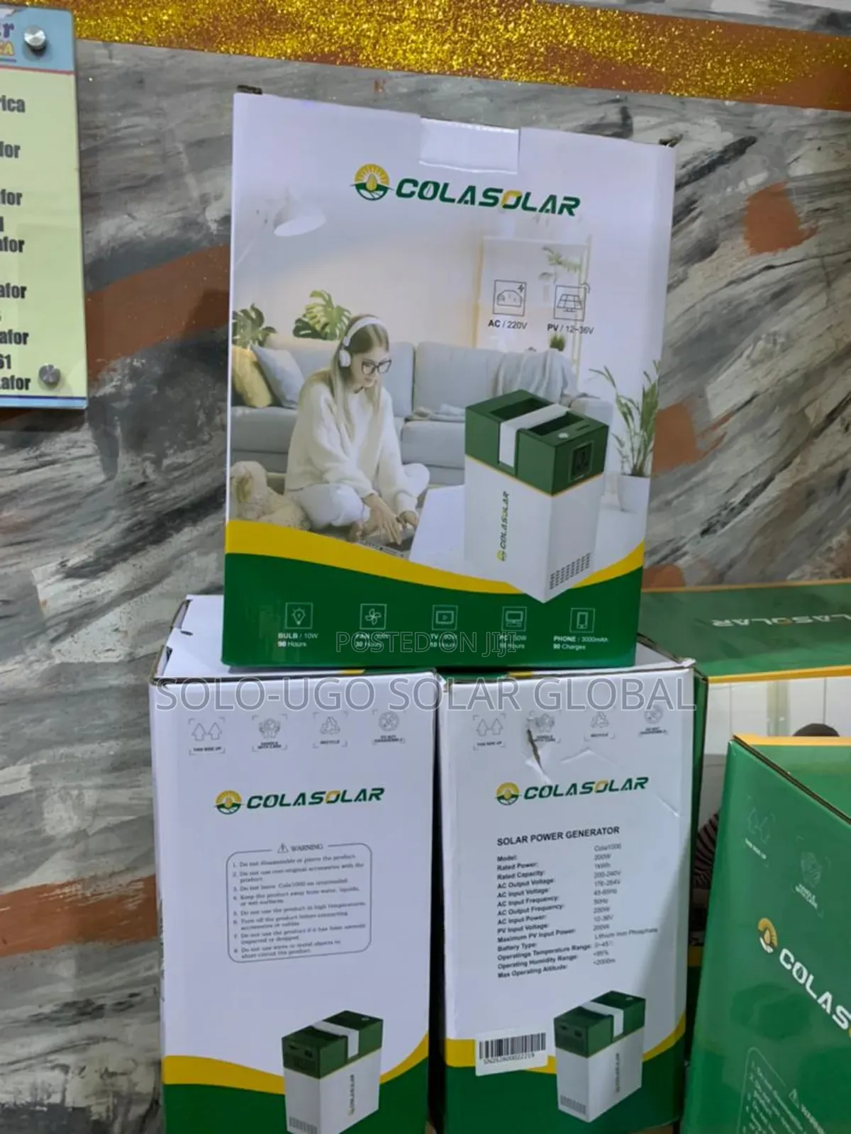 1khw Colasolar Generator
