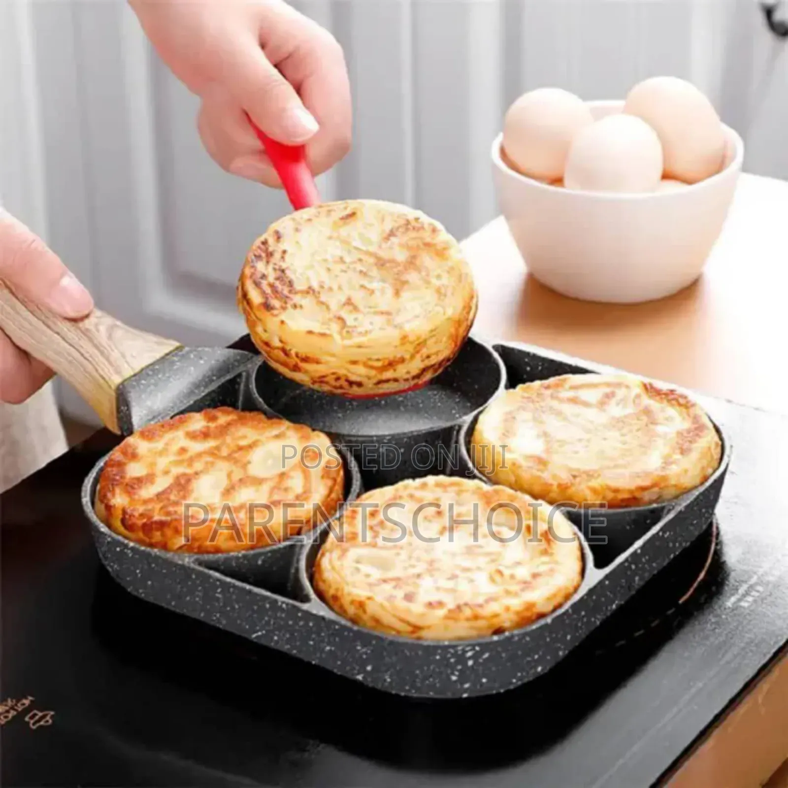 4 Holes Non-Stick Egg Frying Pan